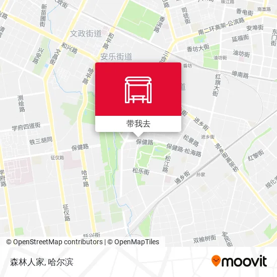 森林人家地图