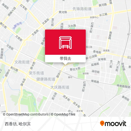 西香坊地图