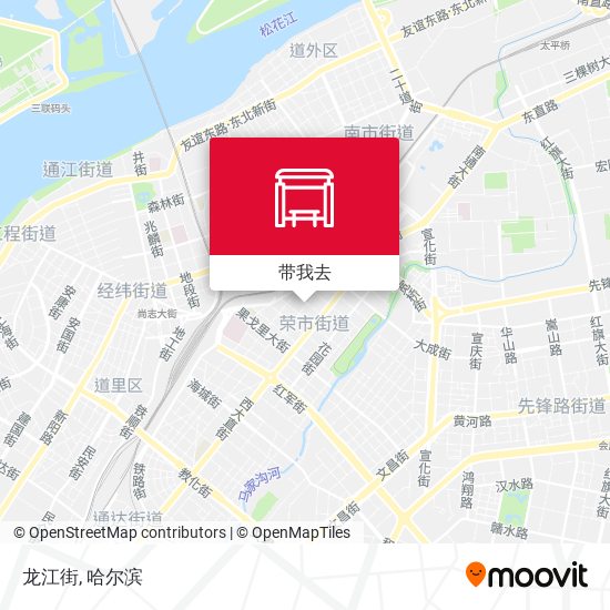 龙江街地图