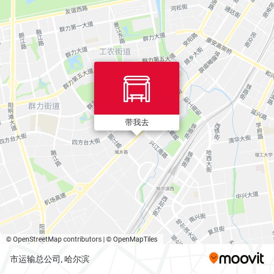 市运输总公司地图