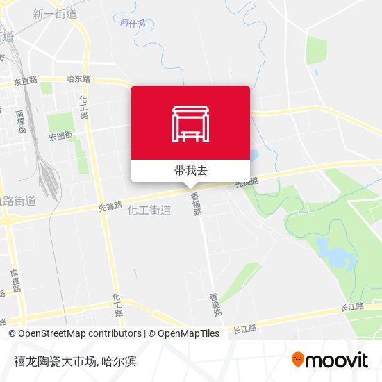 禧龙陶瓷大市场地图