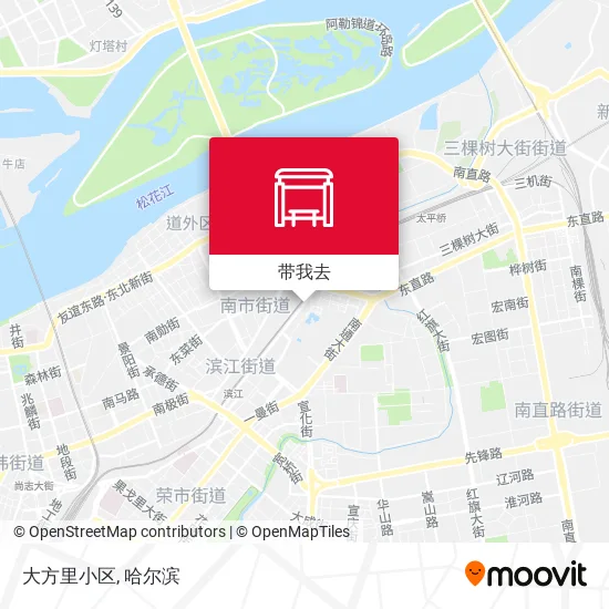 大方里小区地图