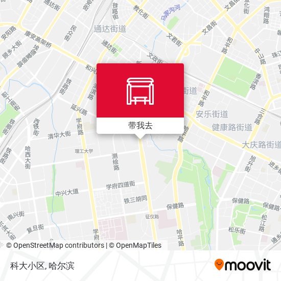 科大小区地图