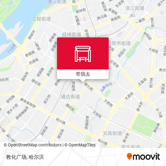 教化广场地图