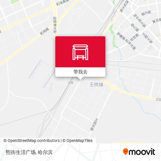 煕街生活广场地图