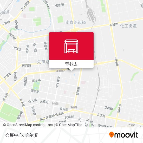 会展中心地图