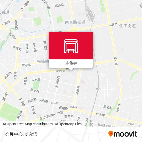 会展中心地图