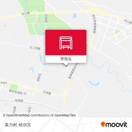 莫力村地图