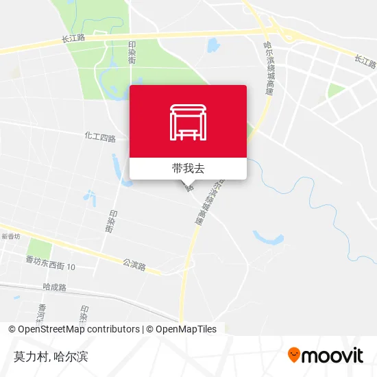 莫力村地图