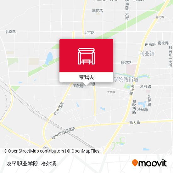 农垦职业学院地图