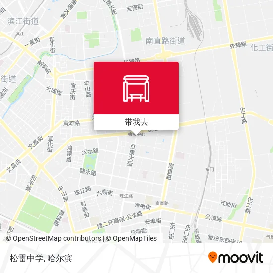 松雷中学地图