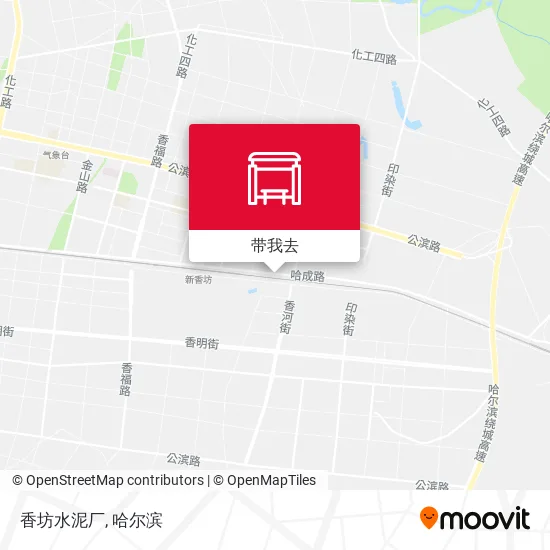 香坊水泥厂地图