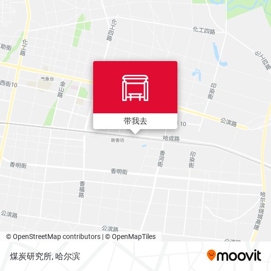 煤炭研究所地图