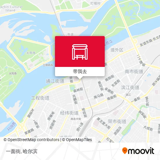 一面街地图