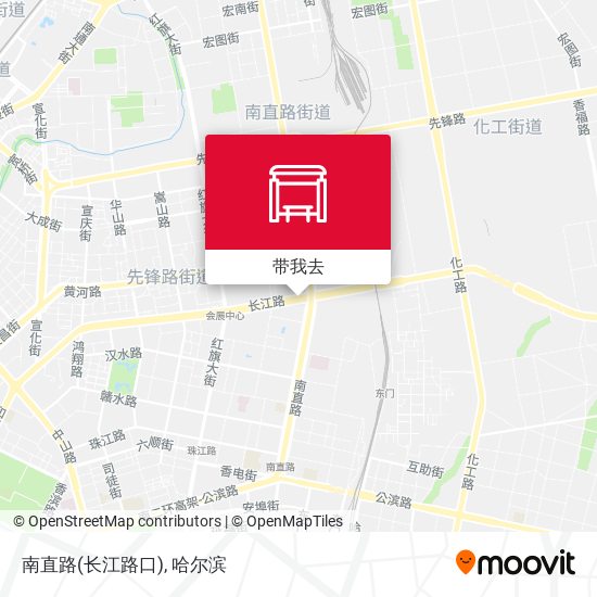 南直路(长江路口)地图