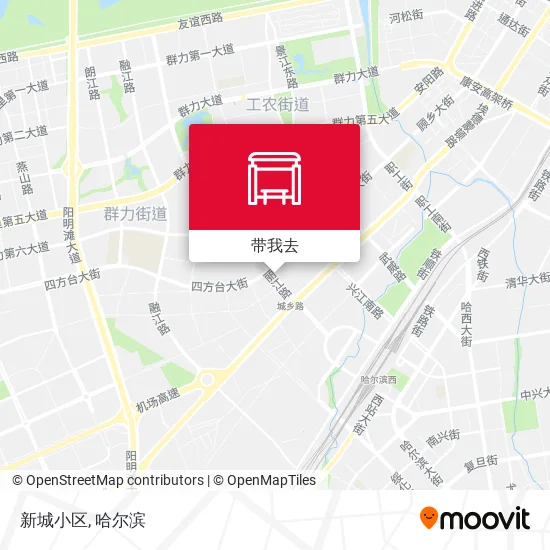 新城小区地图