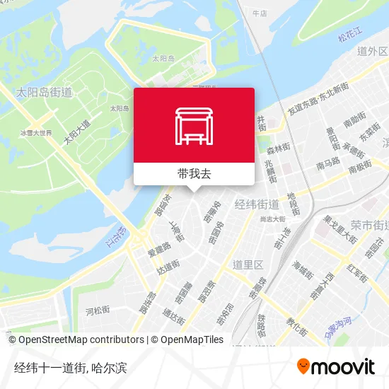 经纬十一道街地图