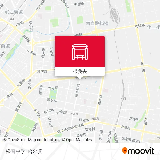 松雷中学地图