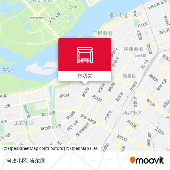 河政小区地图