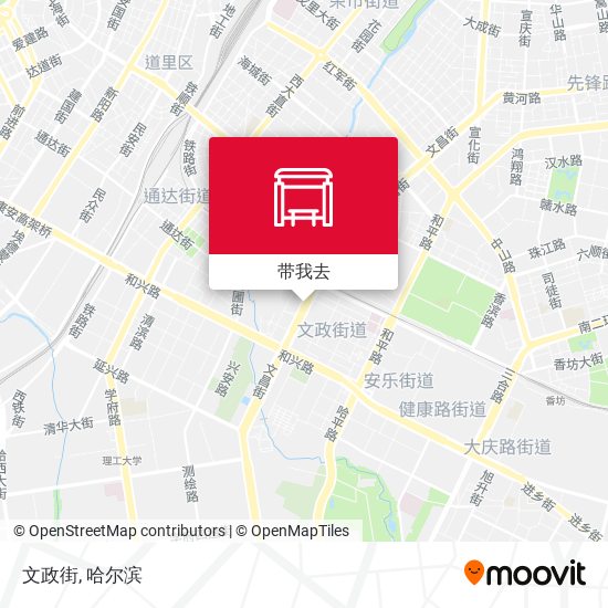 文政街地图