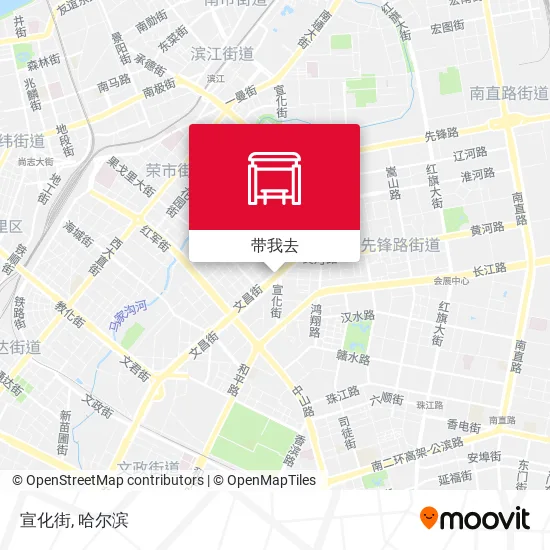 宣化街地图