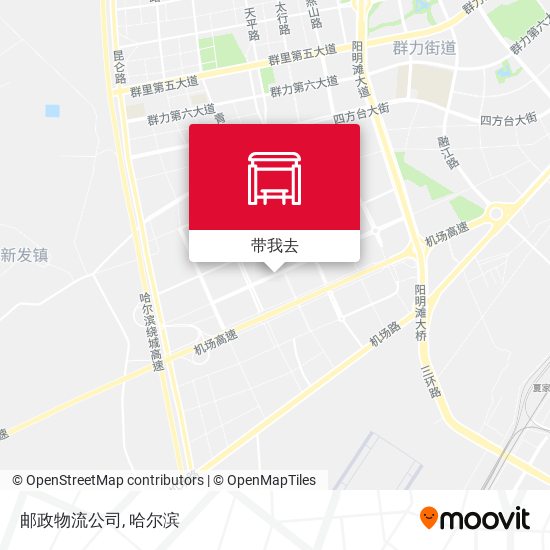 邮政物流公司地图