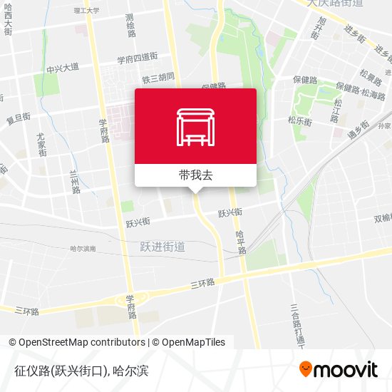 征仪路(跃兴街口)地图