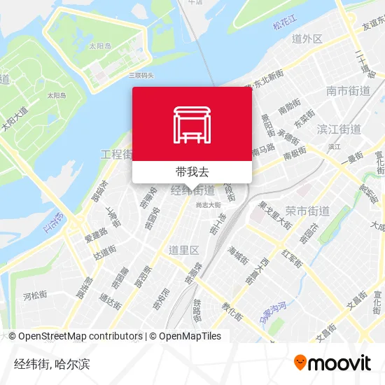经纬街地图