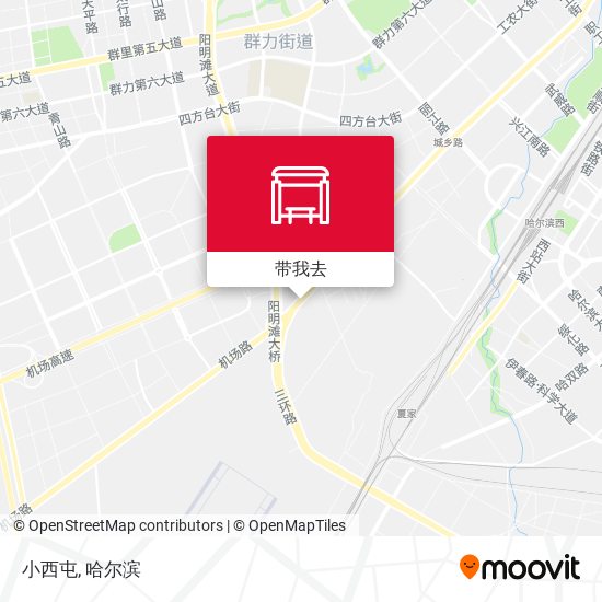 小西屯地图