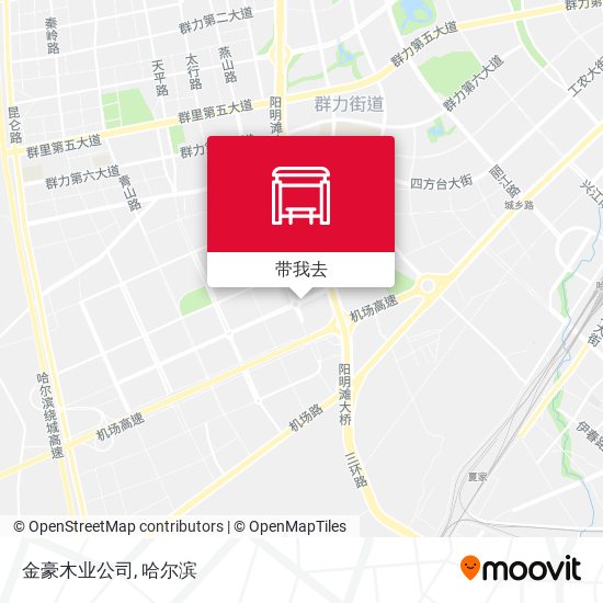 金豪木业公司地图
