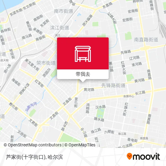芦家街(十字街口)地图