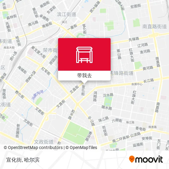 宣化街地图