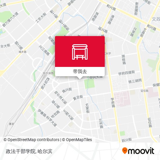 政法干部学院地图