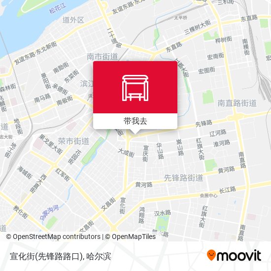 宣化街(先锋路路口)地图