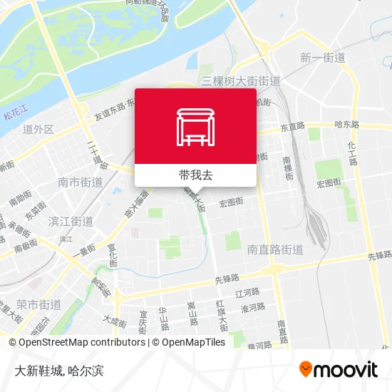 大新鞋城地图