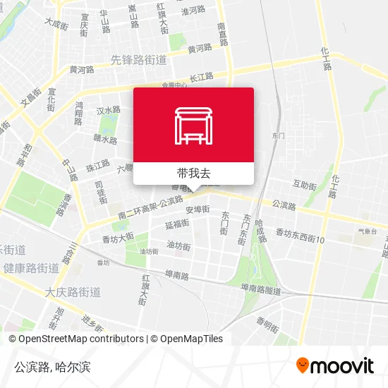 公滨路地图