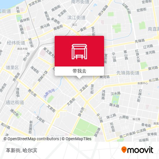 革新街地图