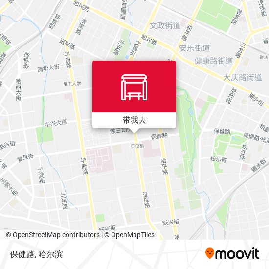 保健路地图