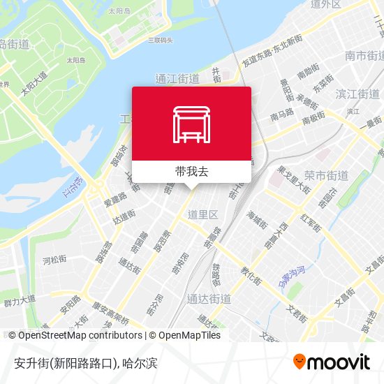 安升街(新阳路路口)地图