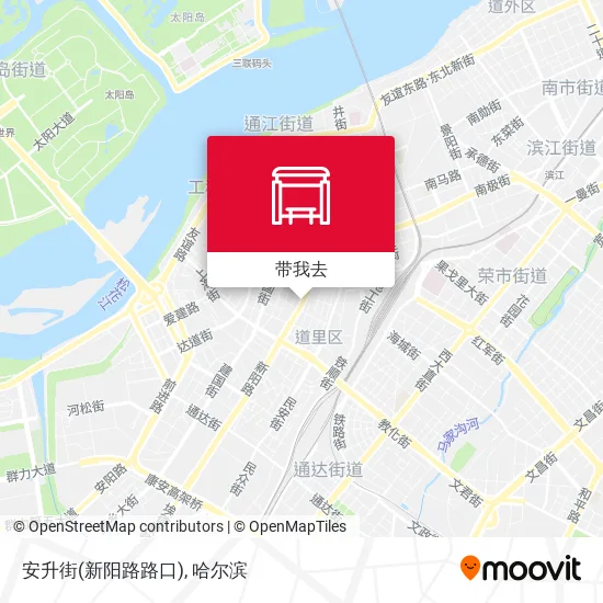 安升街(新阳路路口)地图