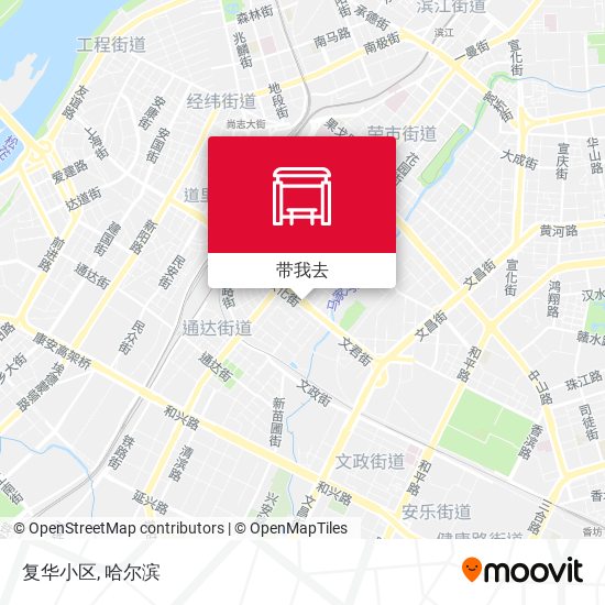 复华小区地图