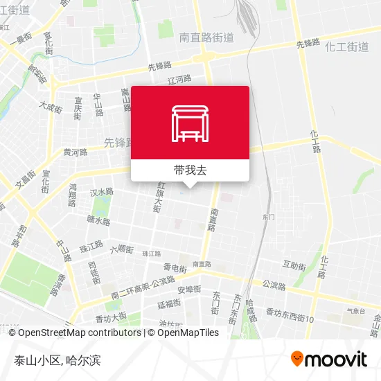 泰山小区地图