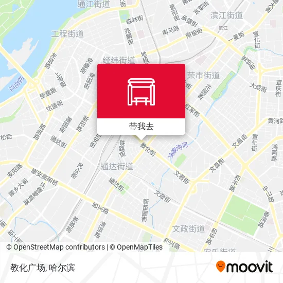 教化广场地图