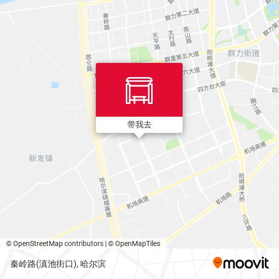 秦岭路(滇池街口)地图