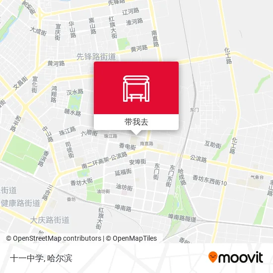十一中学地图