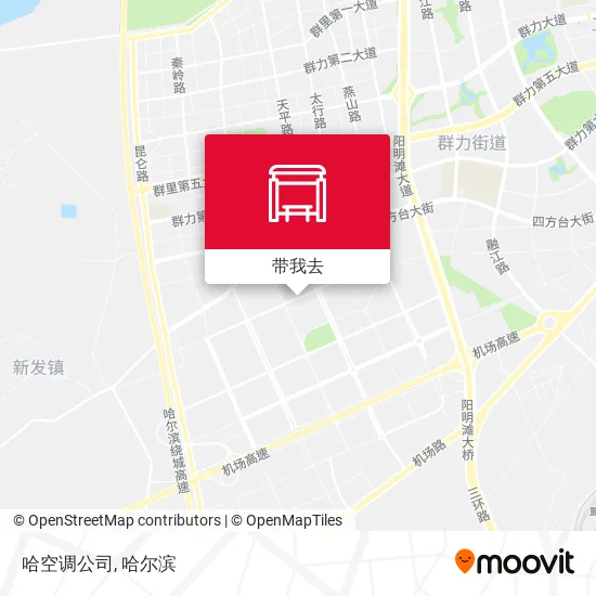 哈空调公司地图