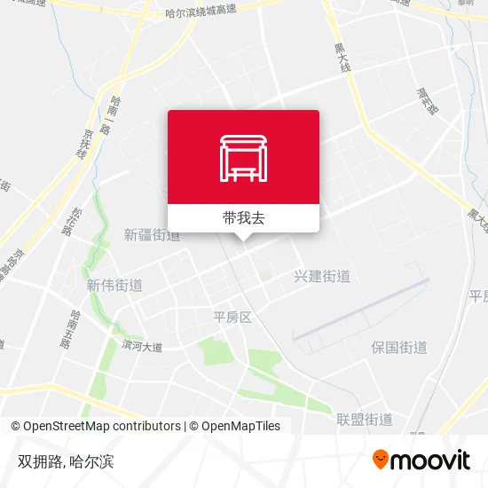 双拥路地图