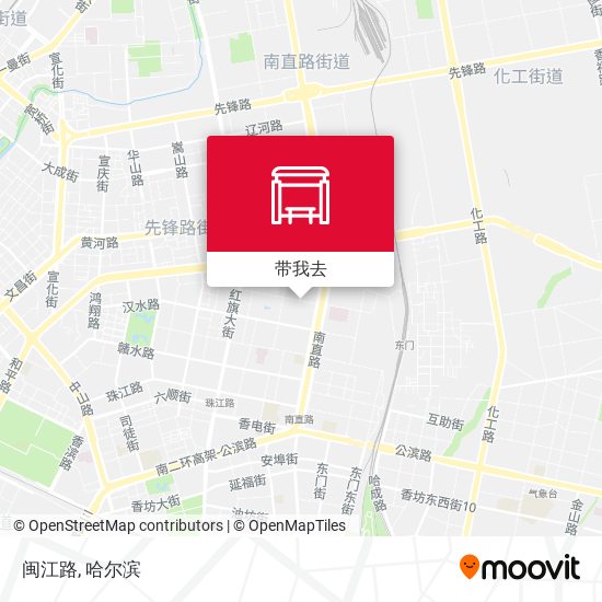 闽江路地图