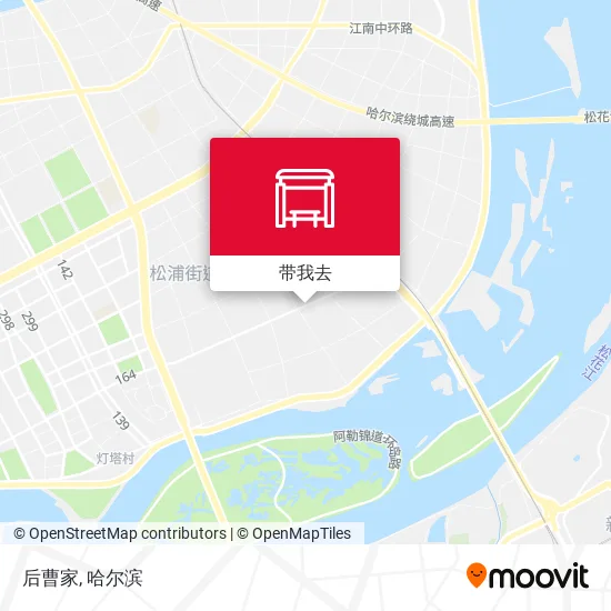 后曹家地图