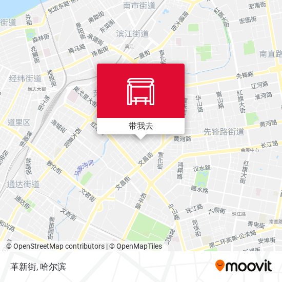 革新街地图